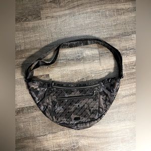 LUG cross body bag, camouflage print.